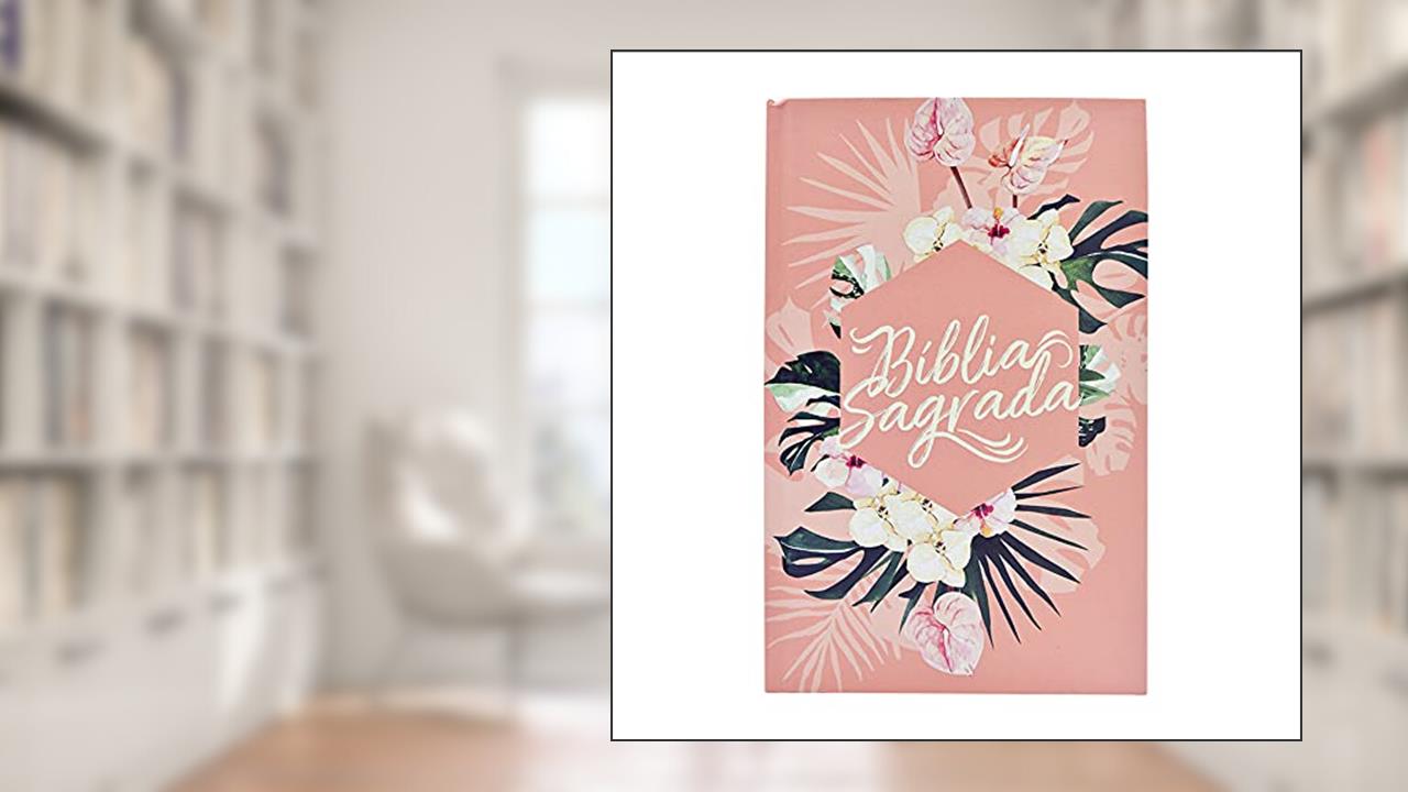 Capa de Bíblia ACF, Soft Touch, Capa dura, Floral, Leitura Perfeita, do autor Thomas Nelson Brasil