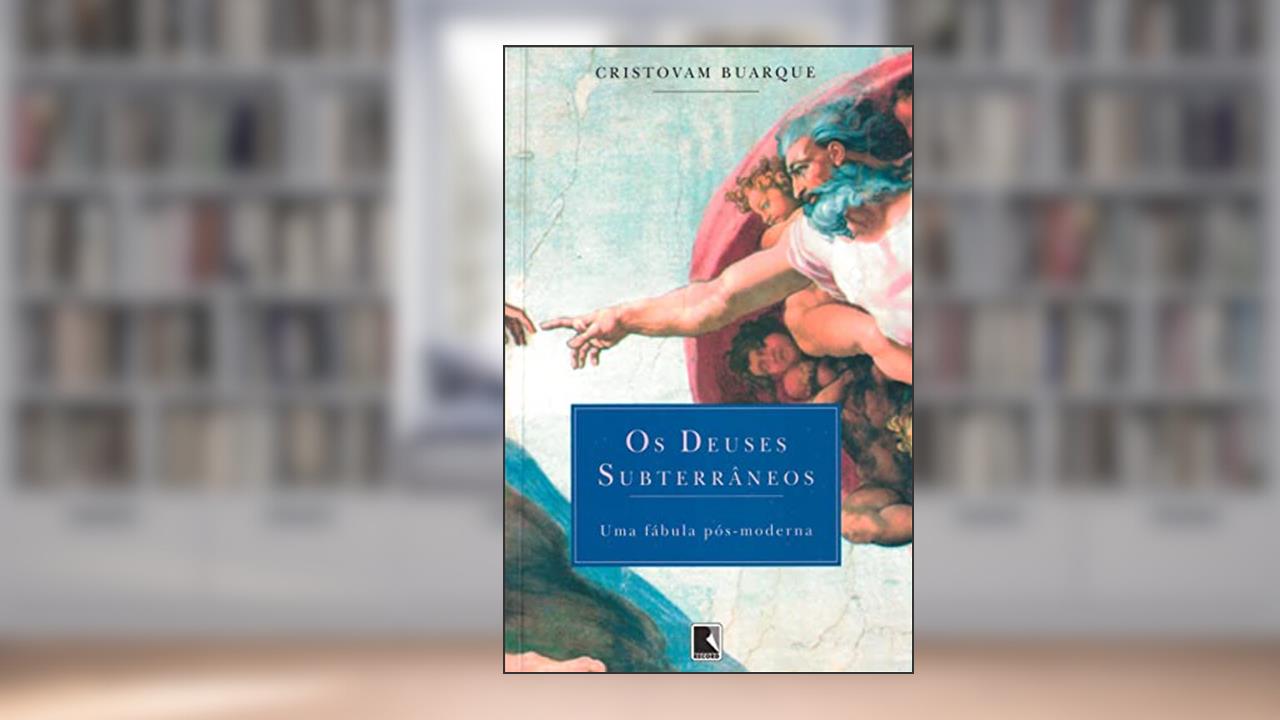 Capa de Os deuses subterrâneos, do autor Cristovam Buarque