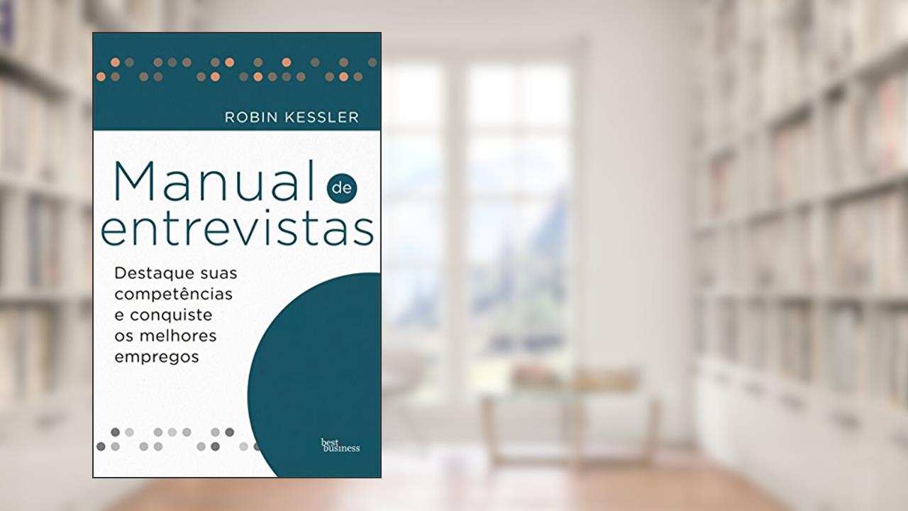 Capa de Manual de entrevistas, do autor Robin Kessler