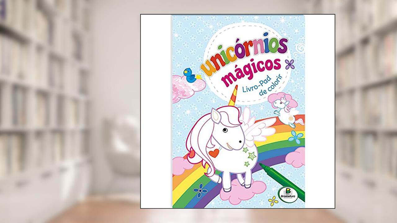 Unicórnios Mágicos - Livro-pad de Colorir (Azul), de BAP Educare Pvt.