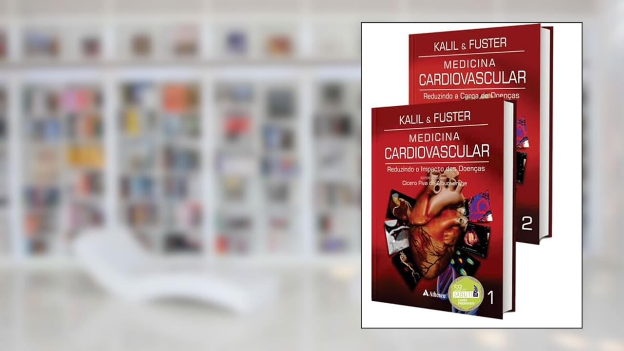 Capa de Medicina Cardiovascular, de Roberto Kalil Filho; Valentín Fuster; Cicero Piva Albuquerque