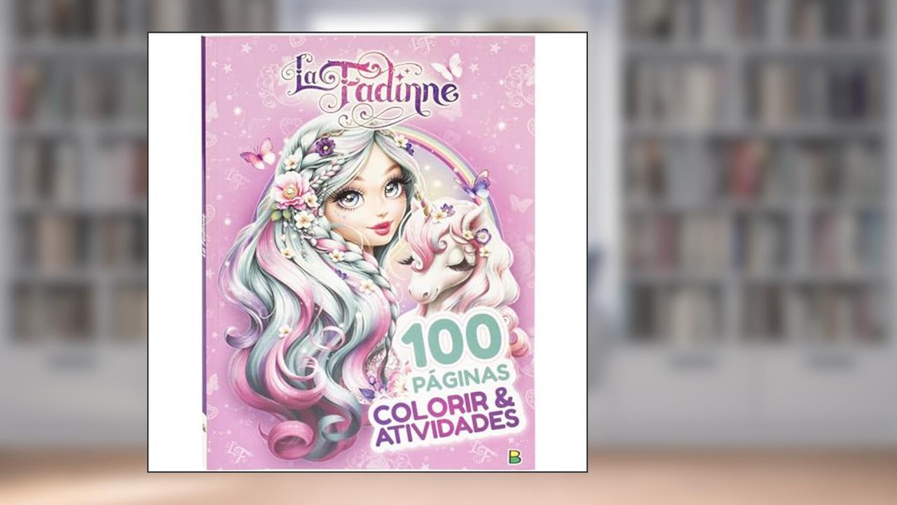 Capa de Colorir & Atividades: La Fadinne, de Tatiane (La Fadinne) Ferrinho