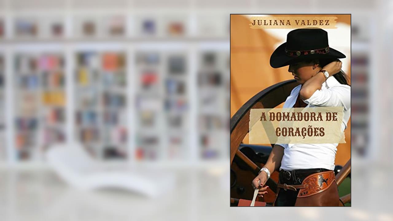 Capa de A Domadora de Corações, de Juliana Valdez