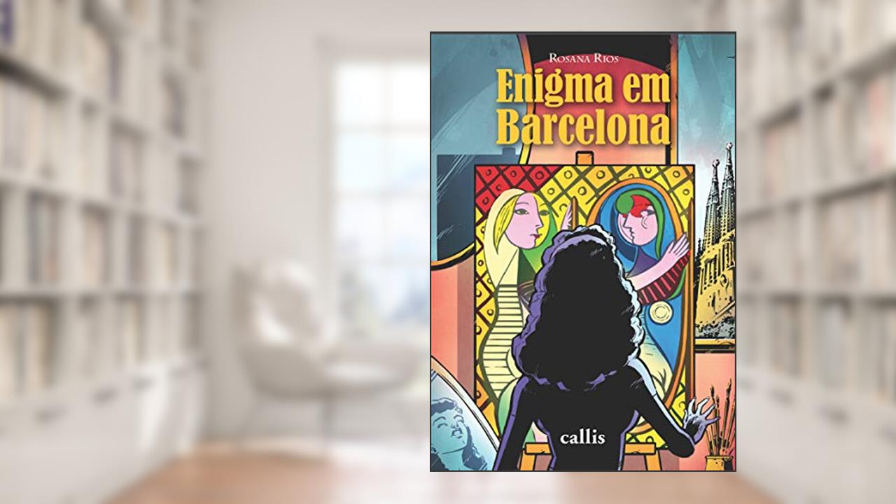 Capa de Enigma em Barcelona, de Rosana Rios