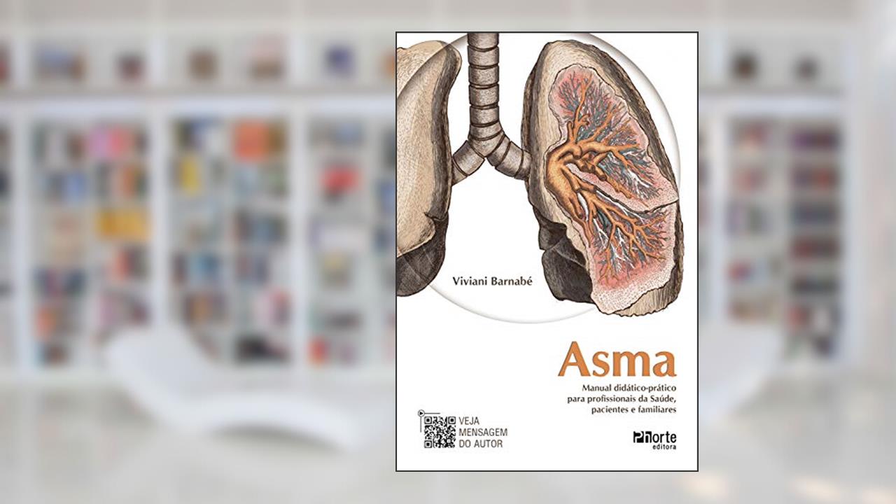 Capa de Asma: Manual didático-prático para profissionais da saúde, pacientes e familiares, de Viviani Barnabé