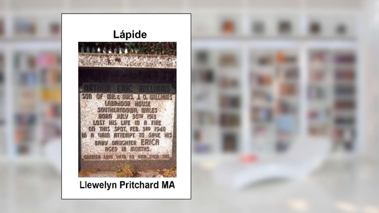 Capa de Lápide (Port Hope Simpson Mistérios Livro 5), de Llewelyn Pritchard MA