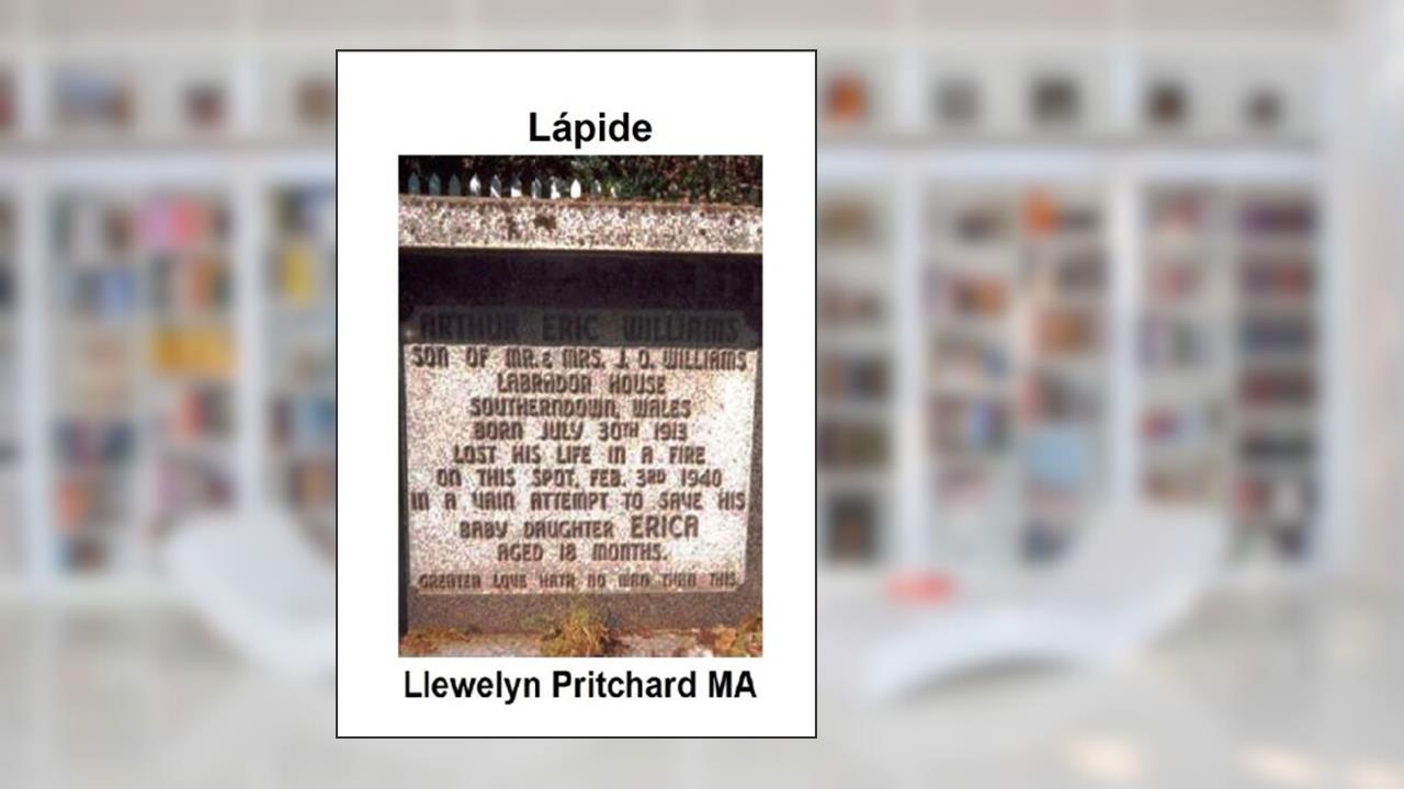 Capa de Lápide (Port Hope Simpson Mistérios Livro 5), do autor Llewelyn Pritchard MA