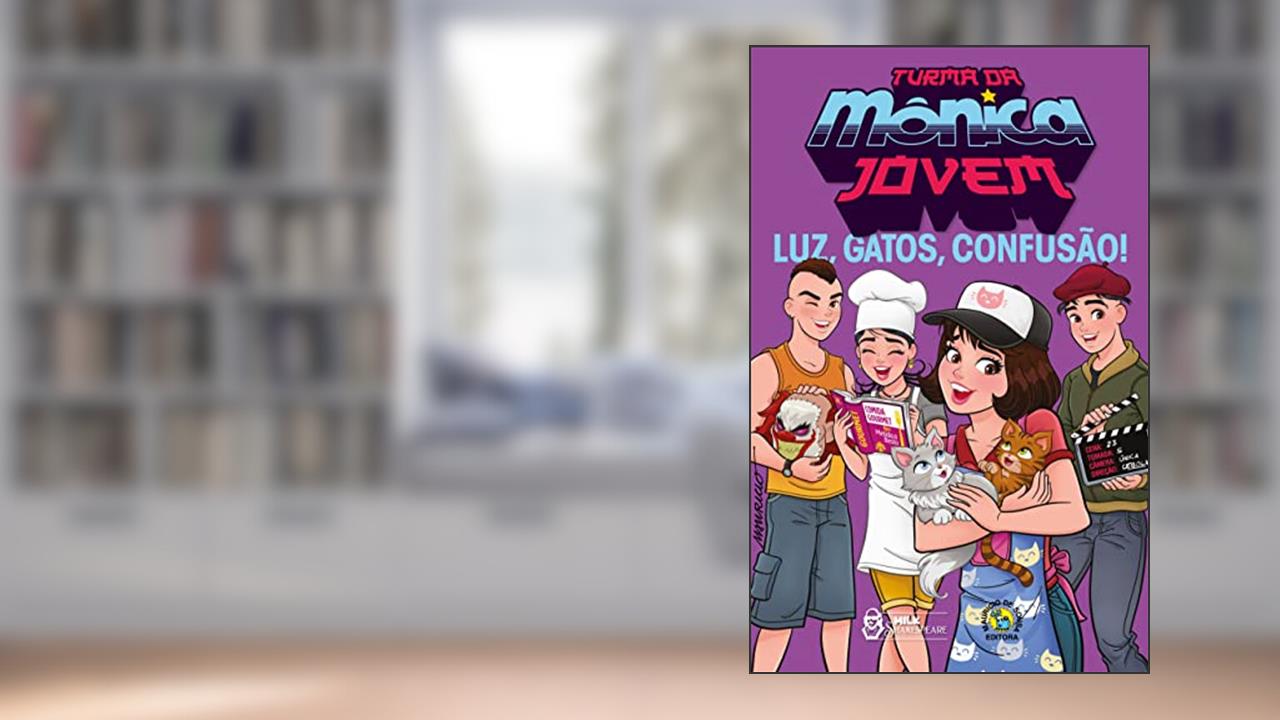 Turma da Mônica Jovem: Luz, gatos, confusão!, do autor Mauricio de Sousa