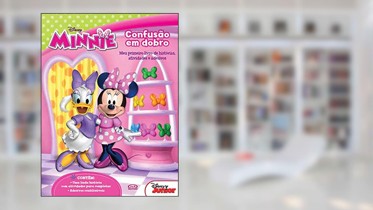 Confusão em Dobro: Meu Primeiro Livro de Histórias, Atividades e Adesivos (Minnie), do autor Disney