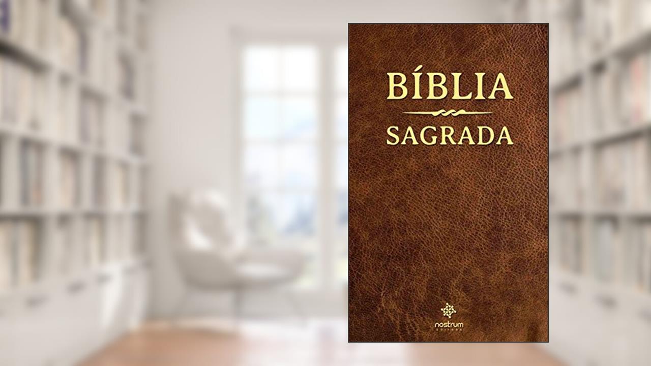 Capa de Bíblia Sagrada, do autor João Ferreira de Almeida