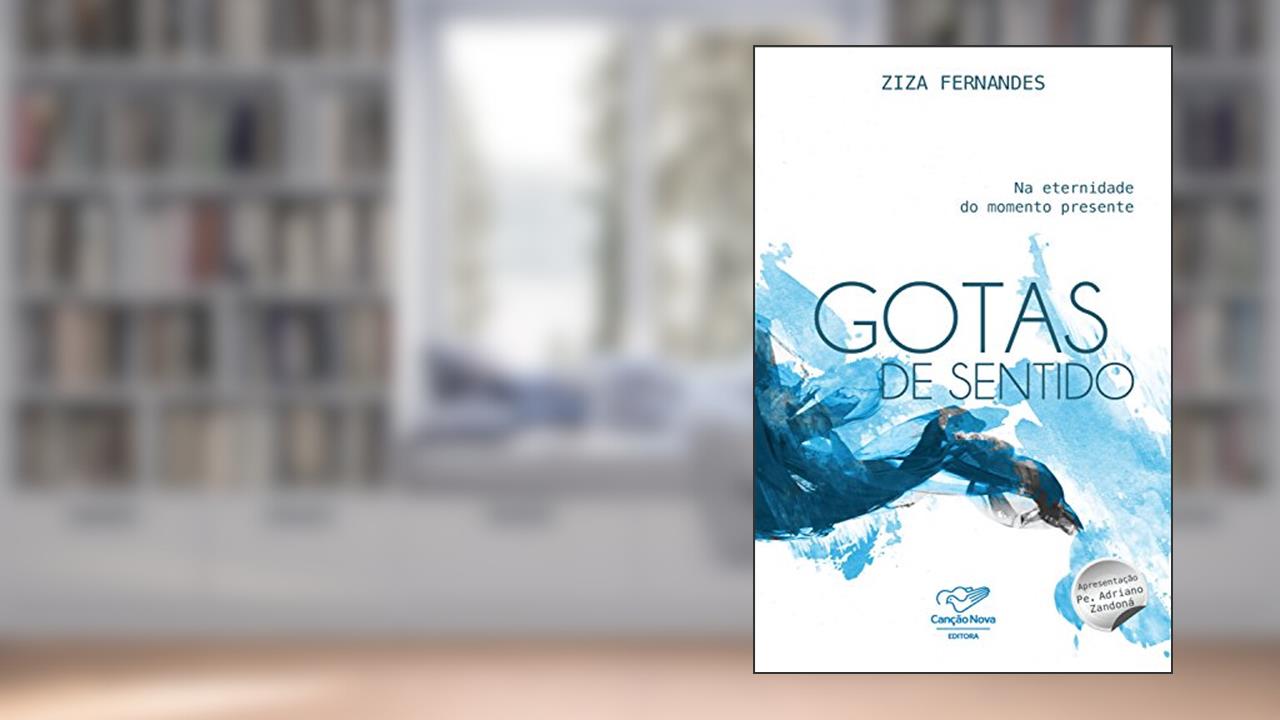 Capa de Gotas de Sentido, do autor Ziza Fernandes