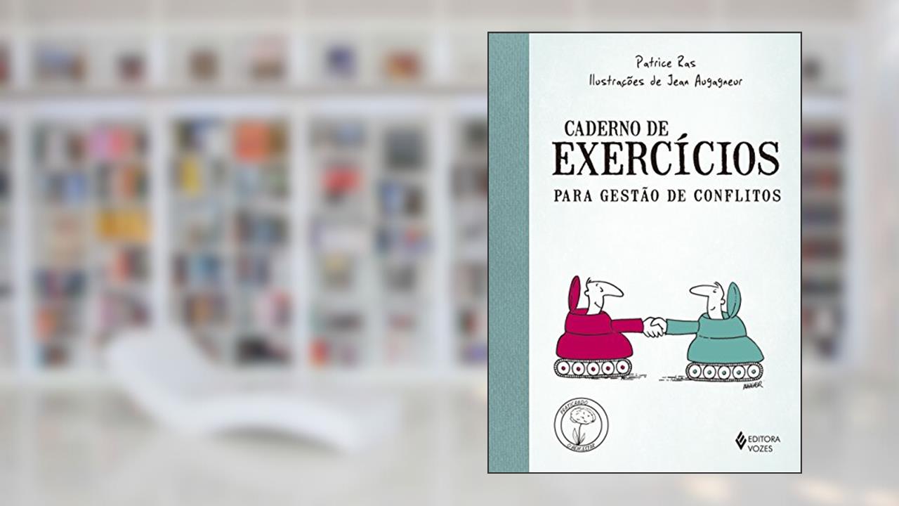 Capa de Caderno de exercícios para gestão de conflitos, do autor Patrice Ras