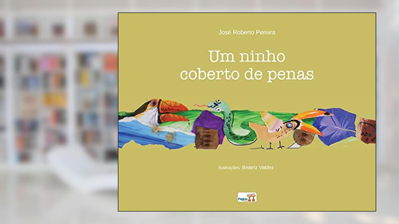 Capa de Um ninho coberto de penas, do autor José Roberto Pereira