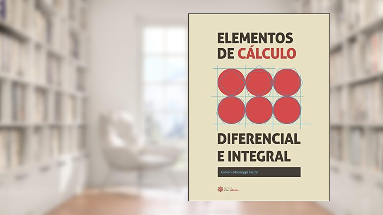Capa de Elementos de cálculo diferencial e integral, do autor Giovani Manzeppi Faccin