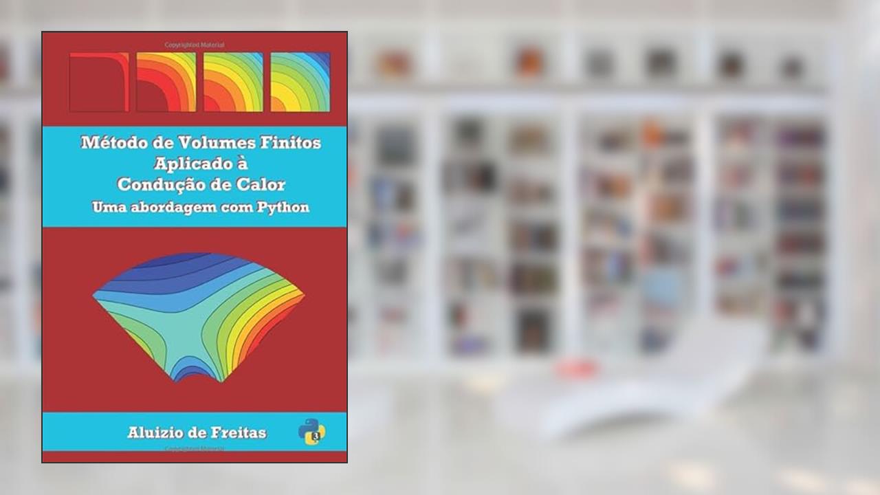 Capa de Método de Volumes Finitos Aplicado à Condução de Calor, do autor Aluizio De Freitas