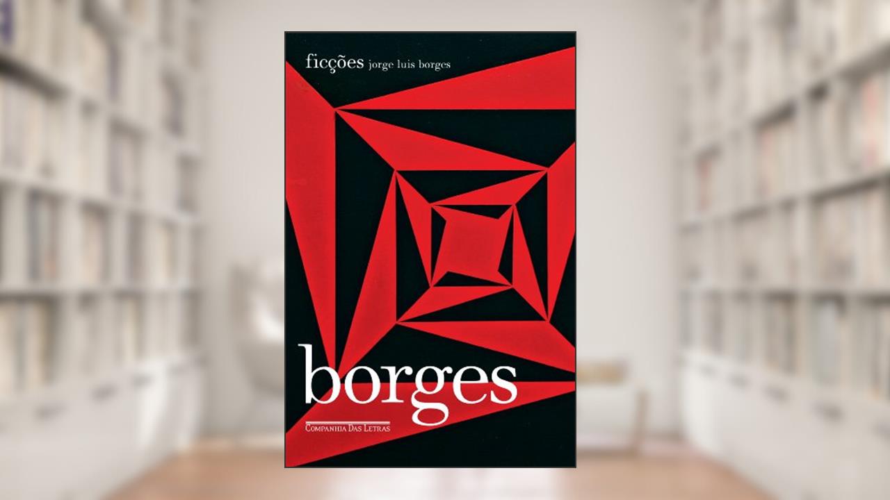 Capa de Ficções (1944), do autor Jorge Luis Borges