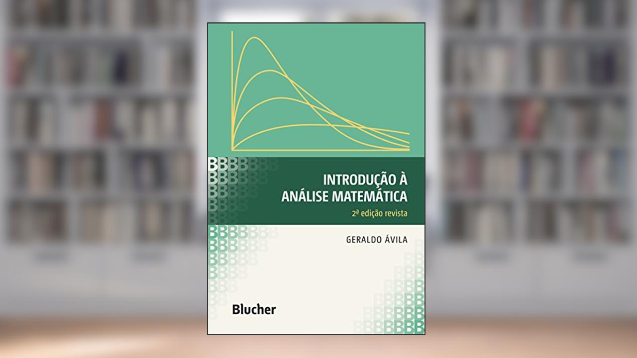 Capa de Introdução à Análise Matemática, do autor Geraldo Ávila