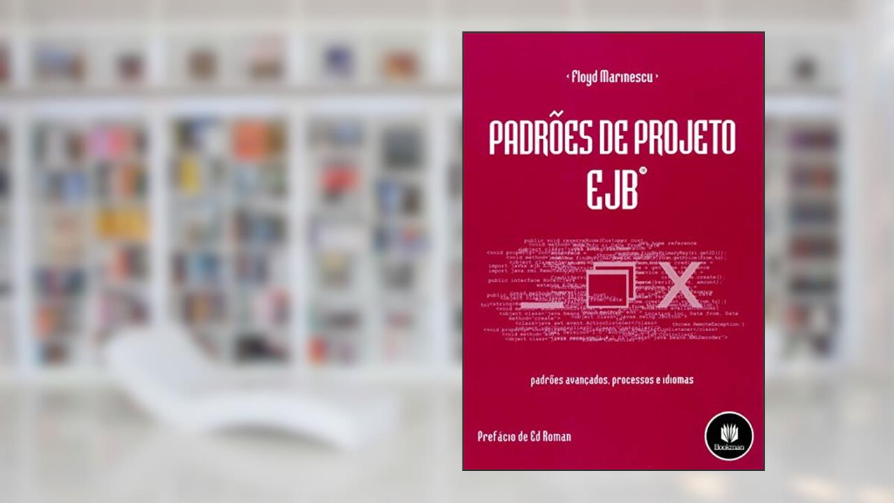 Capa de Padrões de Projeto EJB: Padrões Avançados, Processos e Idiomas, do autor Floyd Marinescu