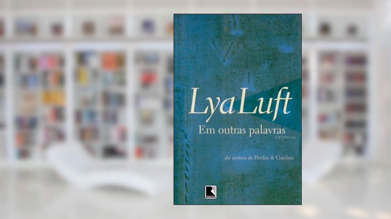Capa de Em outras palavras, do autor Lya Luft