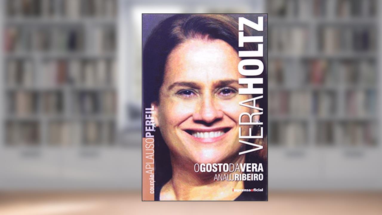 Capa de Vera Holtz - Coleção Aplauso, do autor Analu Ribeiro