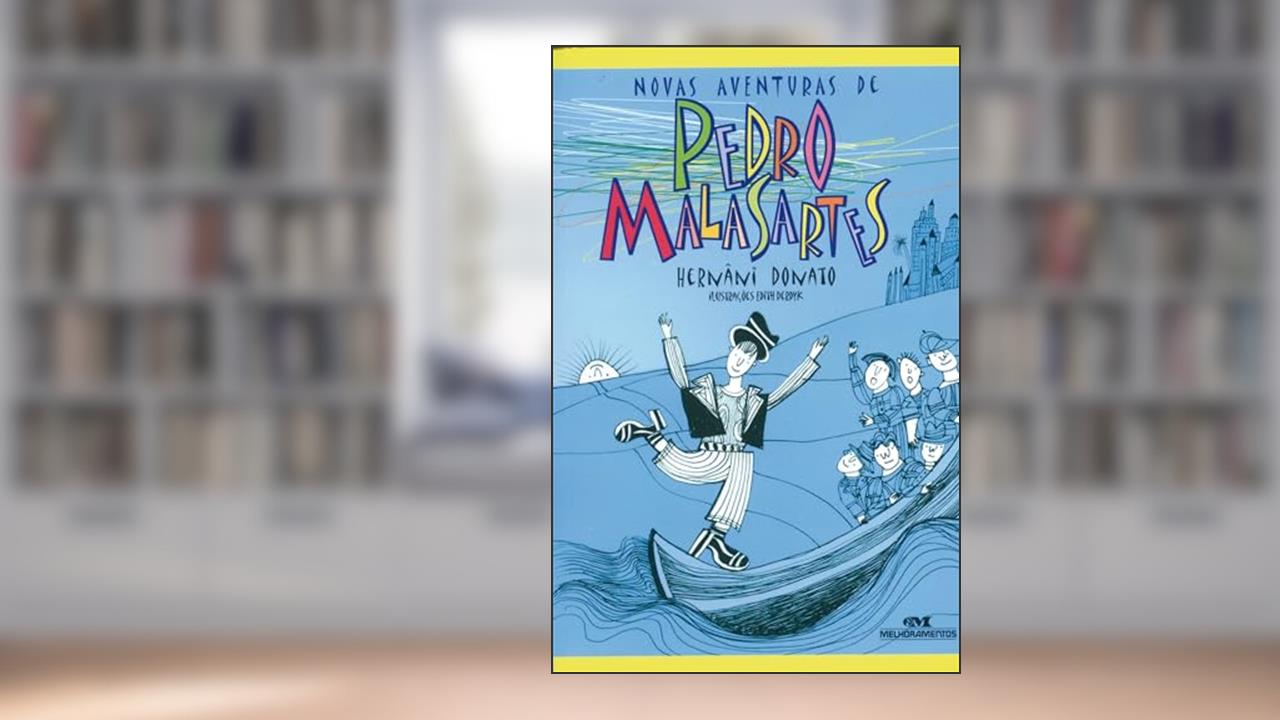 Capa de Novas Aventuras de Pedro Malasartes, do autor Hernâni Donato