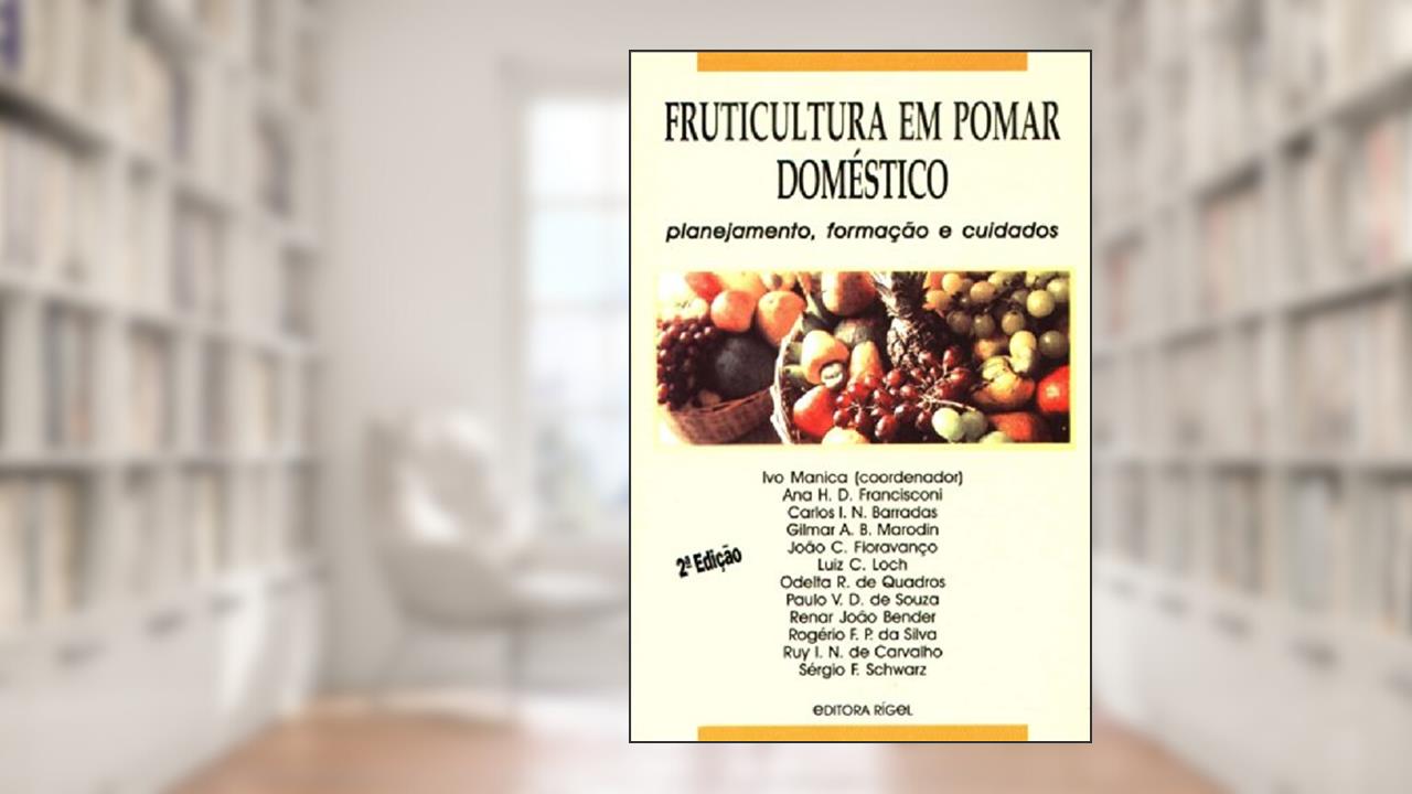 Capa de Fruticultura Em Pomar Domestico, do autor Ivo Manica