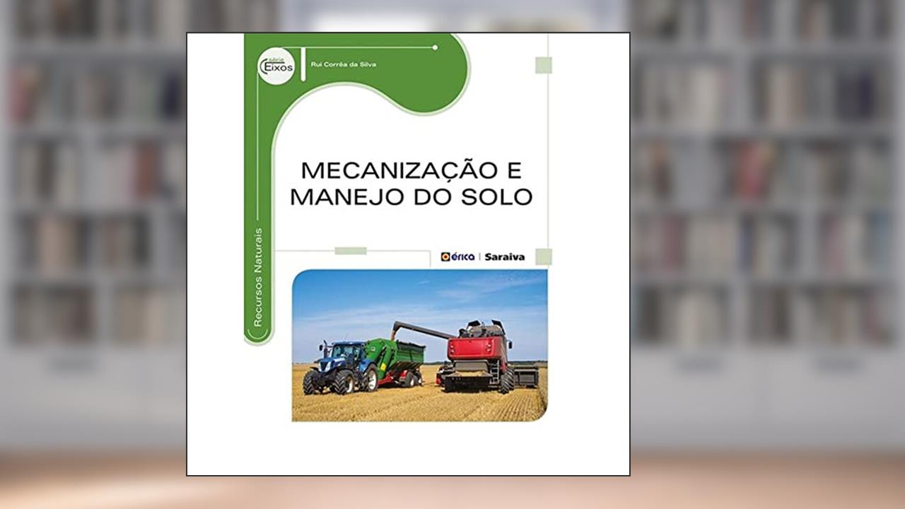 Capa de Mecanização e manejo do solo, do autor Rui Corrêa da Silva