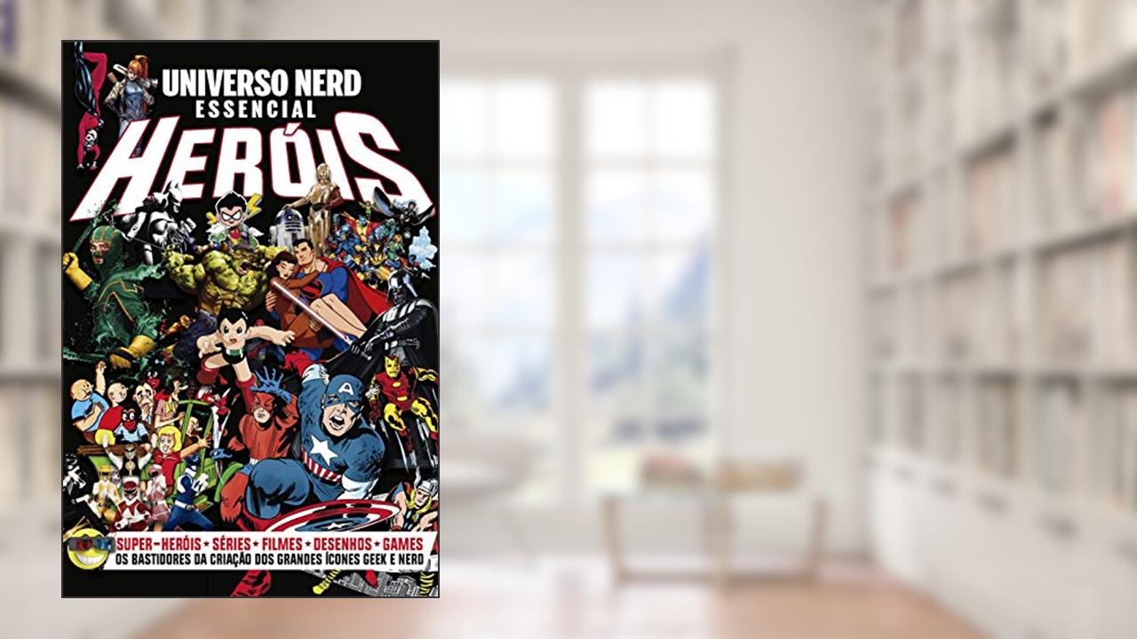 Capa de Heróis: Os bastidores da criação dos grandes ícones geek e nerd, do autor Ciranda Cultural