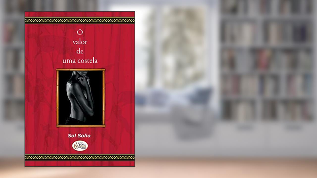 Capa de O valor de uma costela: Poesia, do autor Sol Sólio