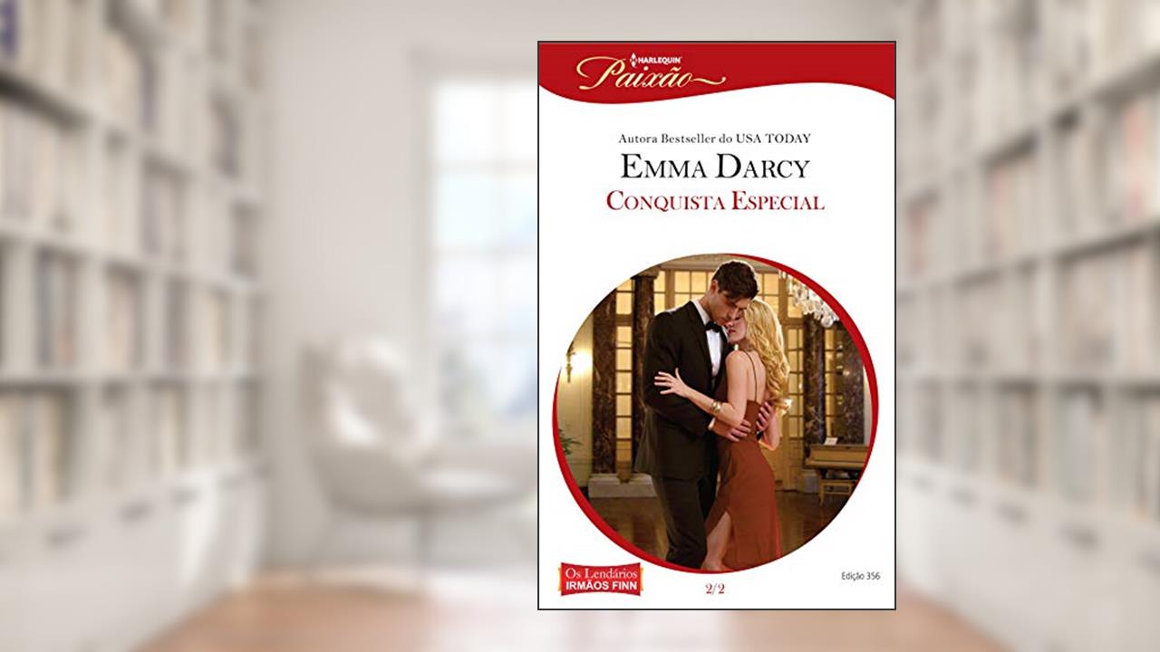 Capa de Conquista Especial (Harlequin Jessica Especial Livro 356), do autor Emma Darcy