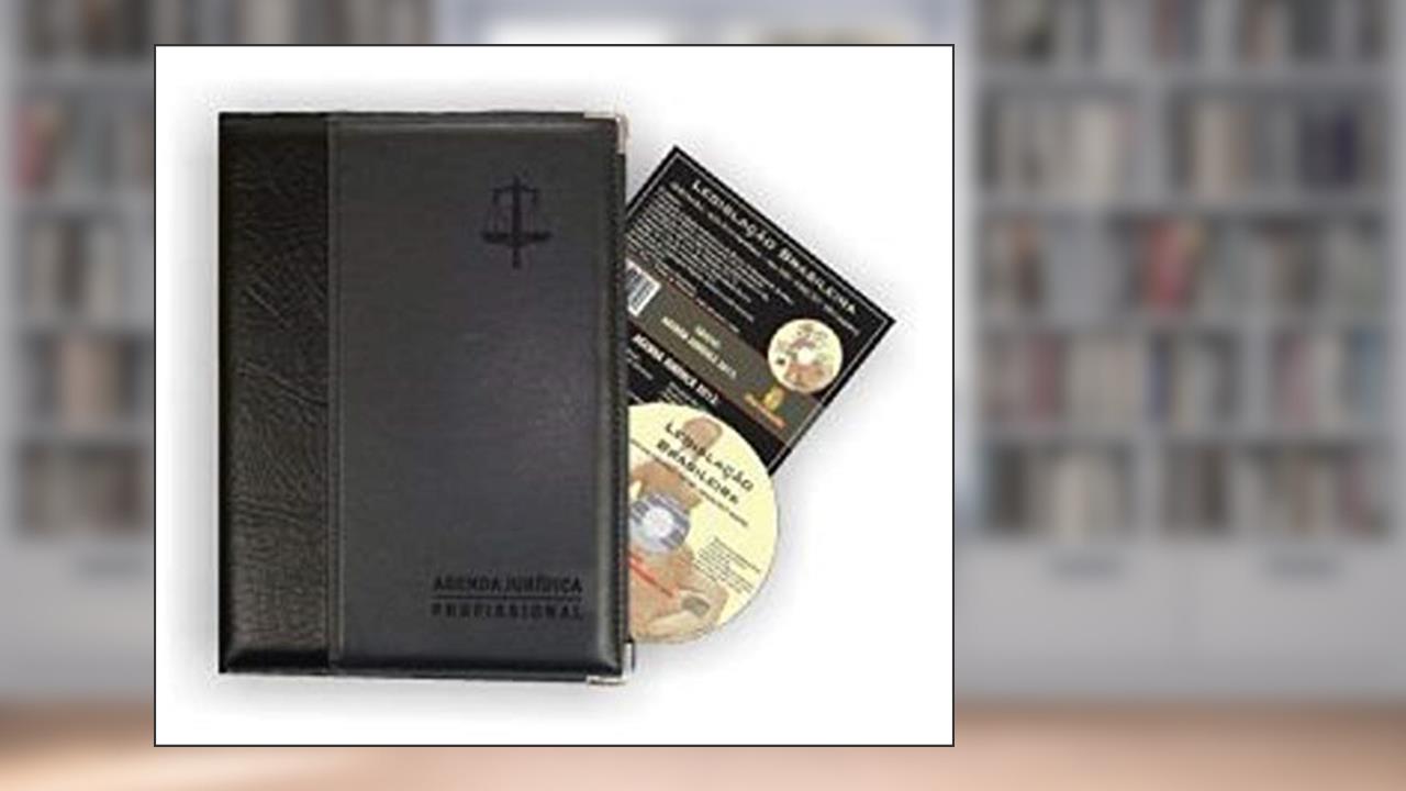Capa de Legislação Brasileira CD-ROM (Edição 2020) + Agenda Jurídica Profissional 2021 Grátis, do autor Vários Autores