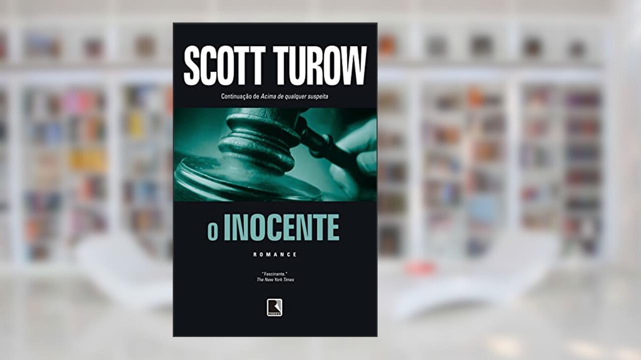 Capa de O inocente, do autor Scott Turow