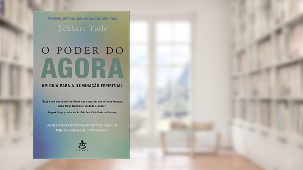 Capa de O Poder do Agora, do autor Eckhart Tolle