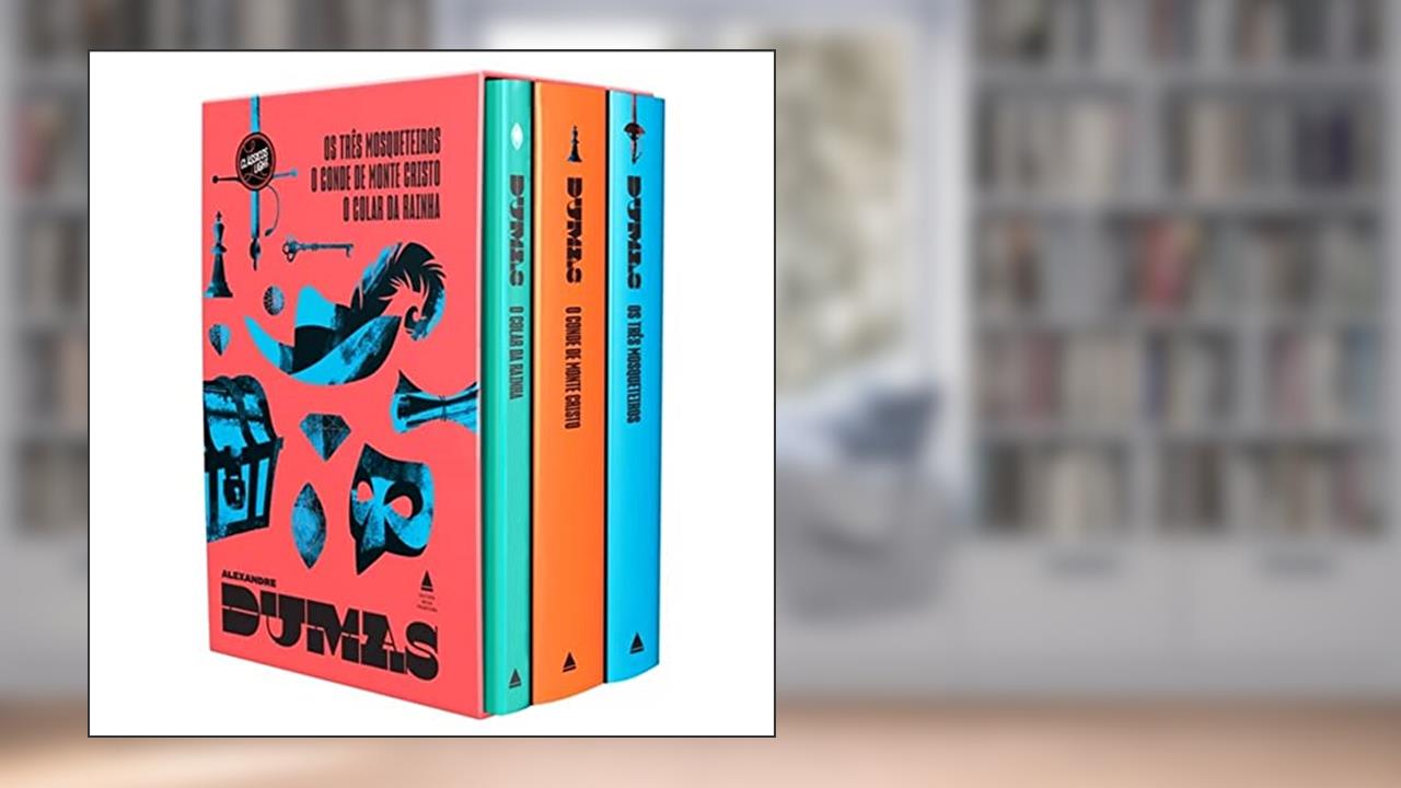 Capa de Box Clássicos Light, do autor Alexandre Dumas