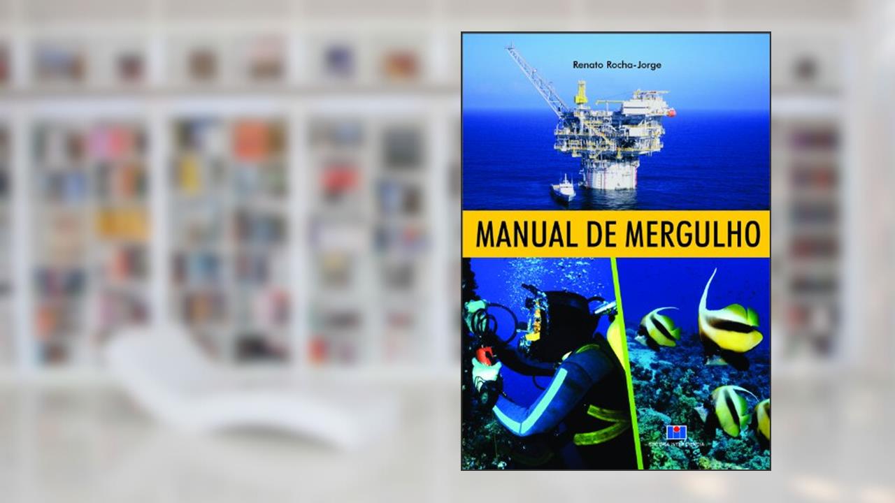 Capa de Manual de Mergulho, do autor Renato Rocha-Jorge