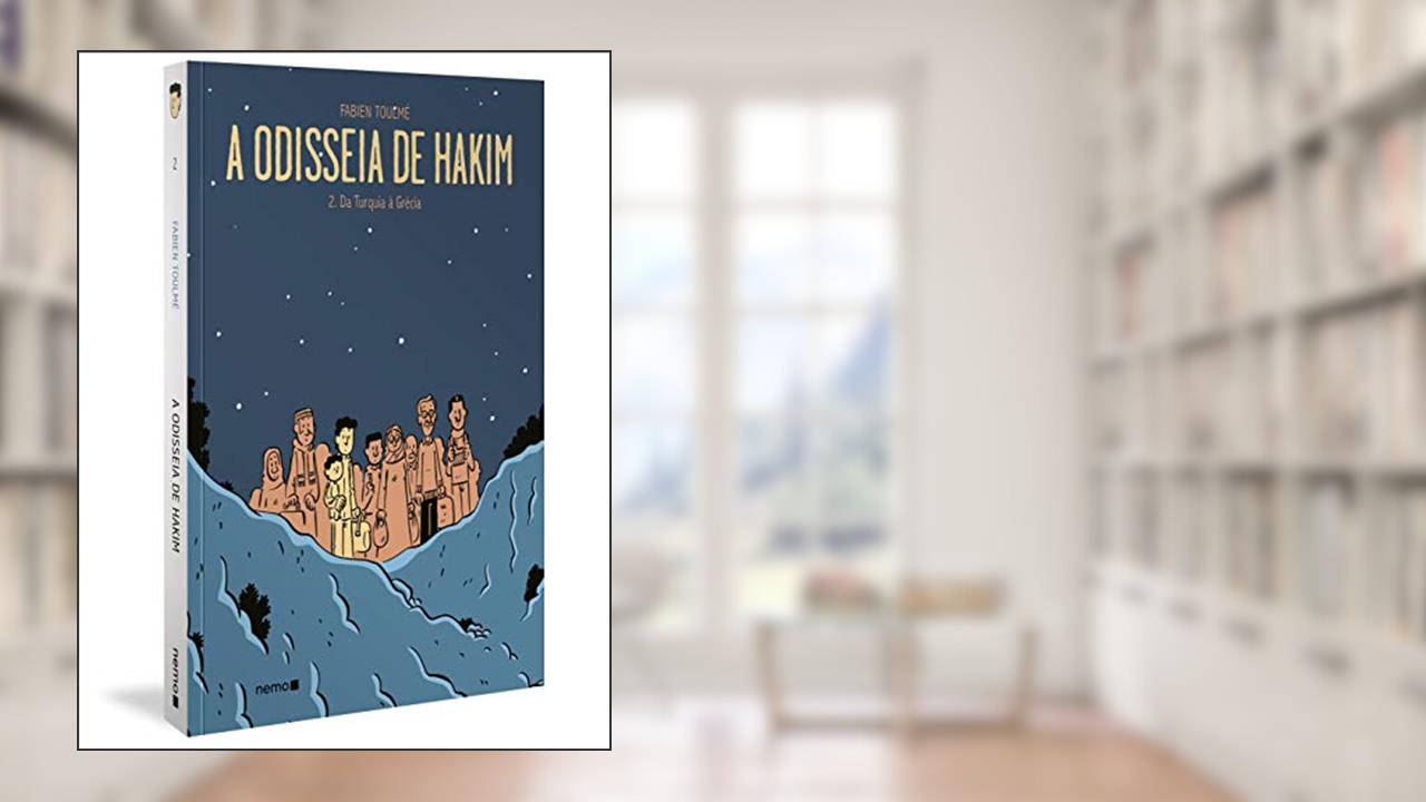 Capa de A odisseia de Hakim Vol. 2: Da Turquia à Grécia: Volume 2, do autor Fabien Toulmé