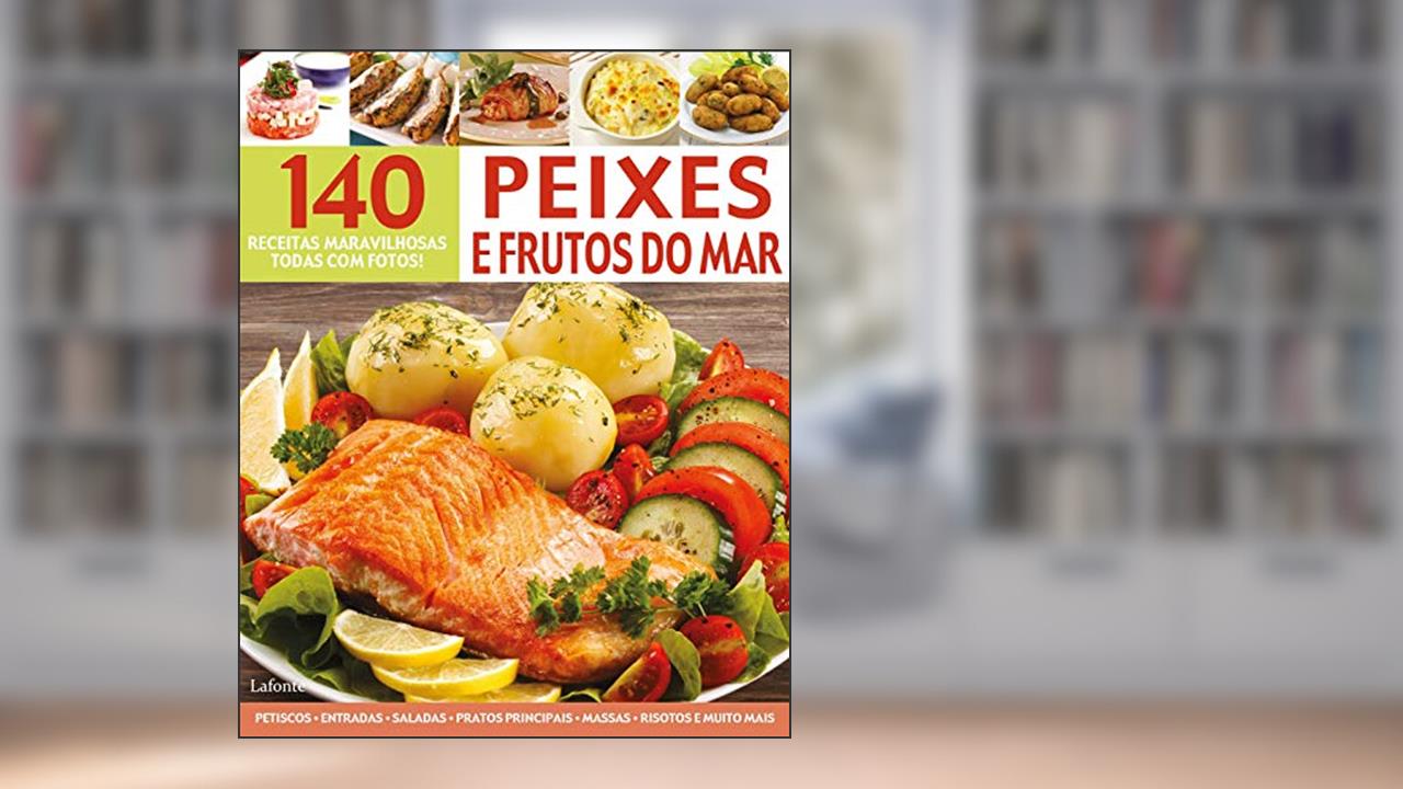 Capa de Receitas Maravilhosas Peixes e Frutos do Mar, do autor Editora Lafonte