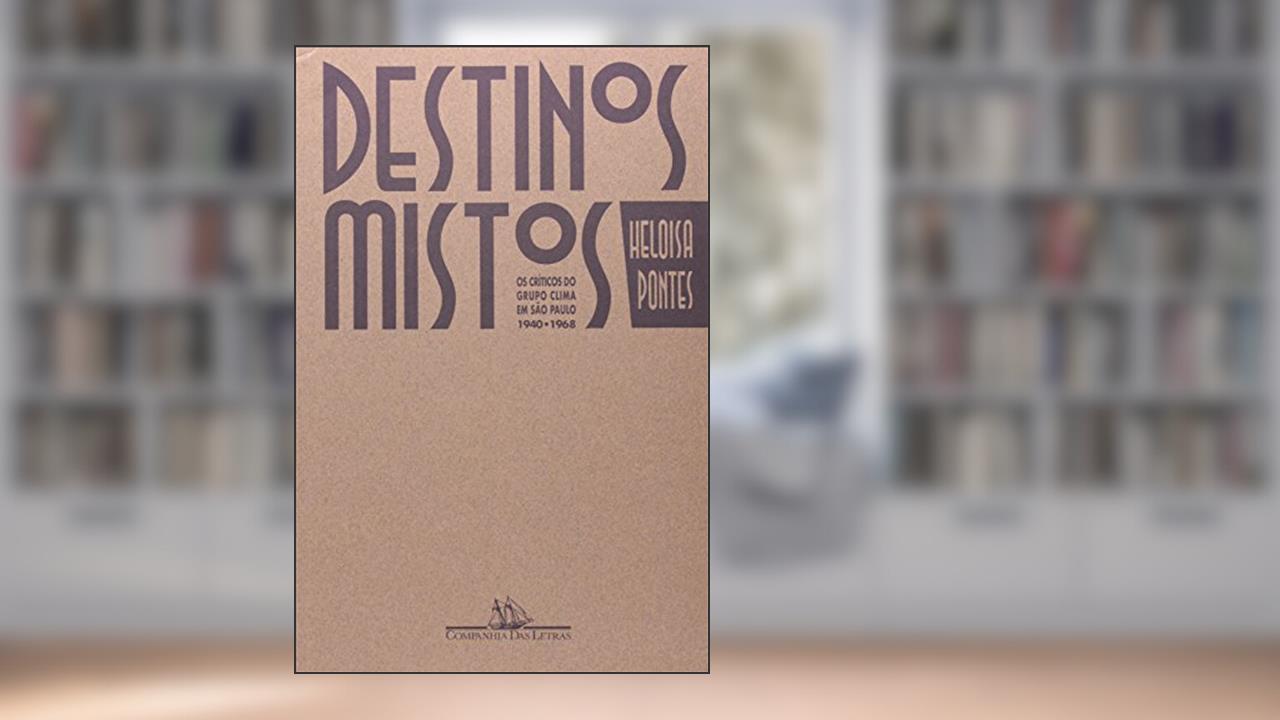 Capa de Destinos mistos, do autor Heloisa Pontes