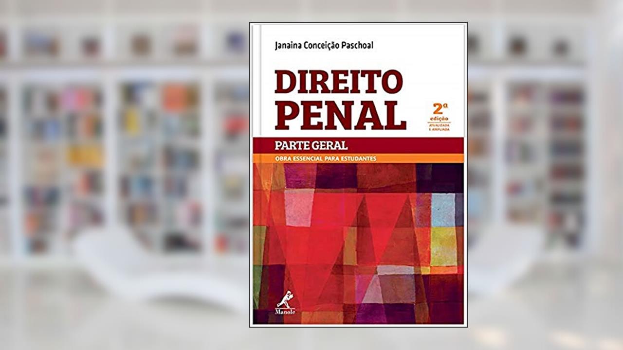 Capa de Direito penal: Parte geral - Obra essencial para estudantes, do autor Janaina Conceição Paschoal