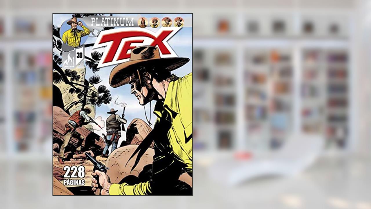 Capa de Tex Platinum Nº 30: Batismo de fogo / O substituto, do autor Claudio Nizzi