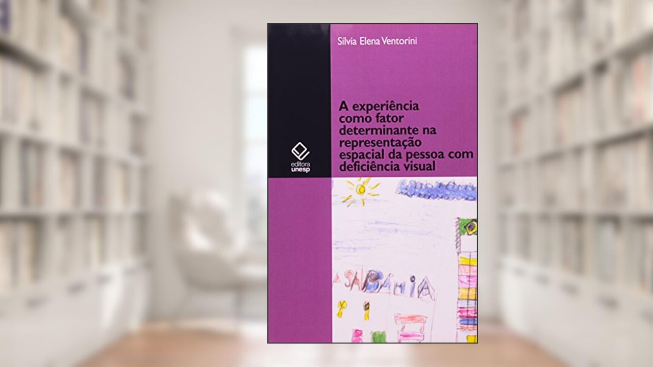 Capa de A experiência como fator determinante na representação espacial do deficiente visual, do autor Silvia Elena Ventorini