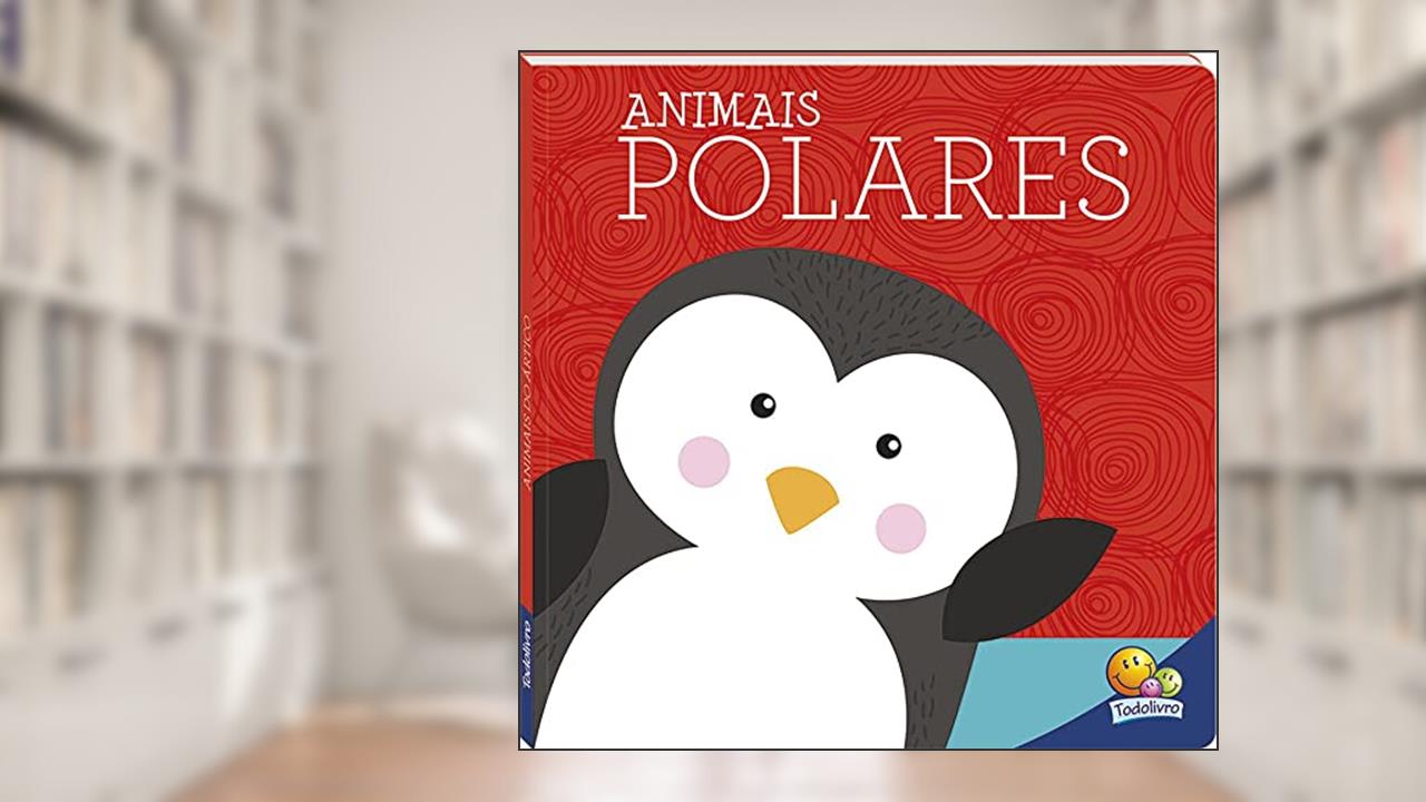 Capa de Amigos Fofos: Animais Polares, do autor Inc. The Clever Factory