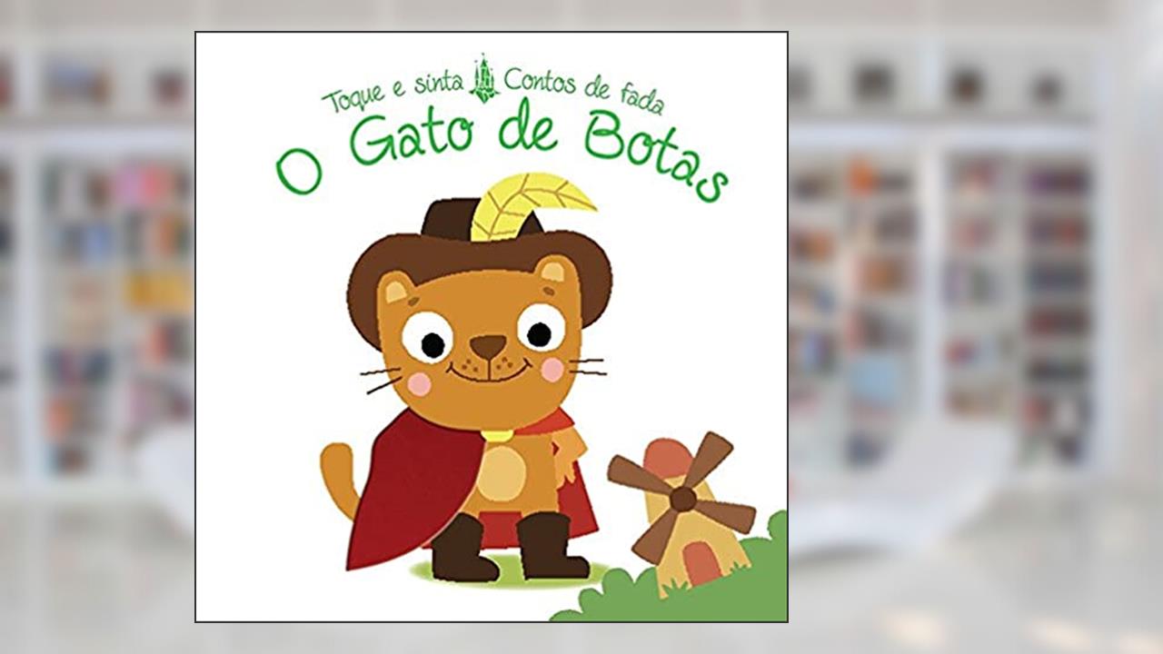 Capa de O gato de botas ? Toque e sinta contos de fadas, do autor Yoyo Books