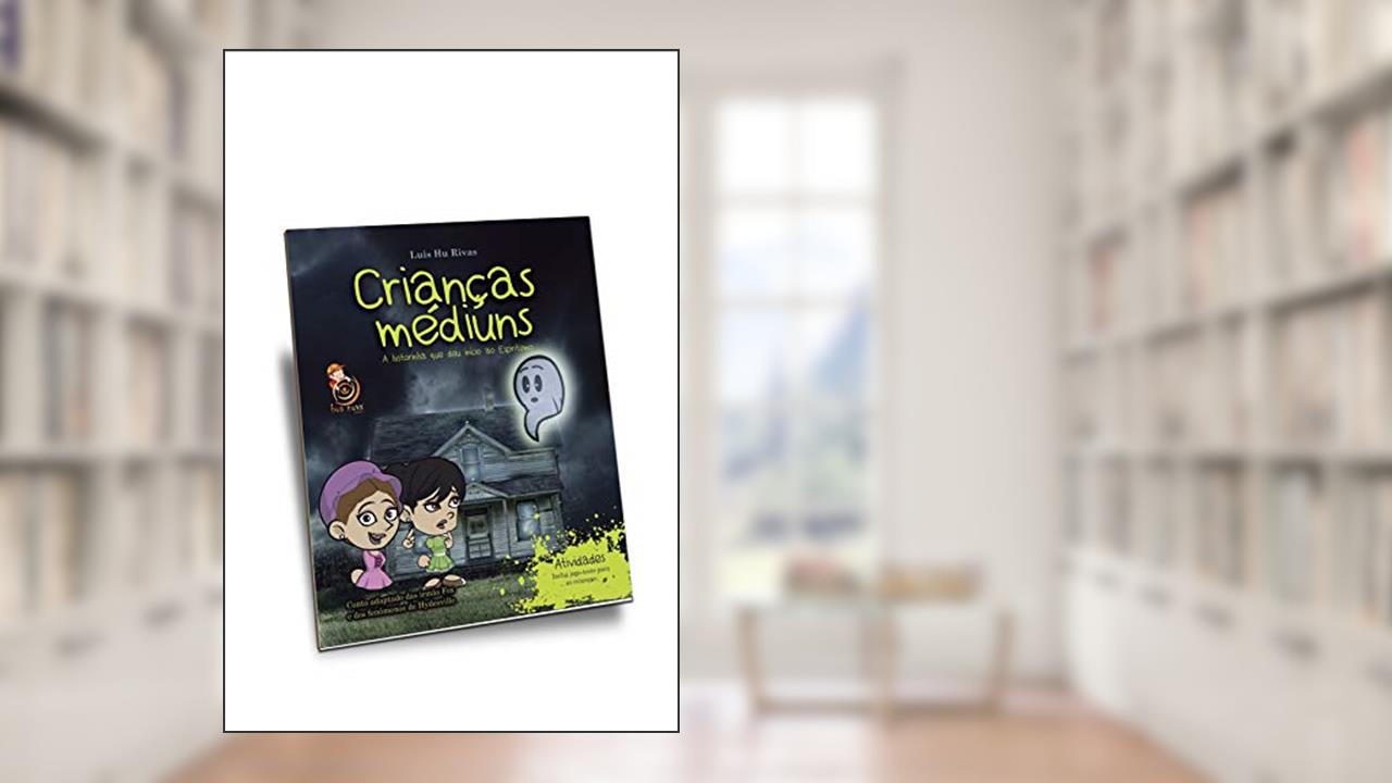 Capa de Crianças médiuns, do autor Luis Hu Rivas