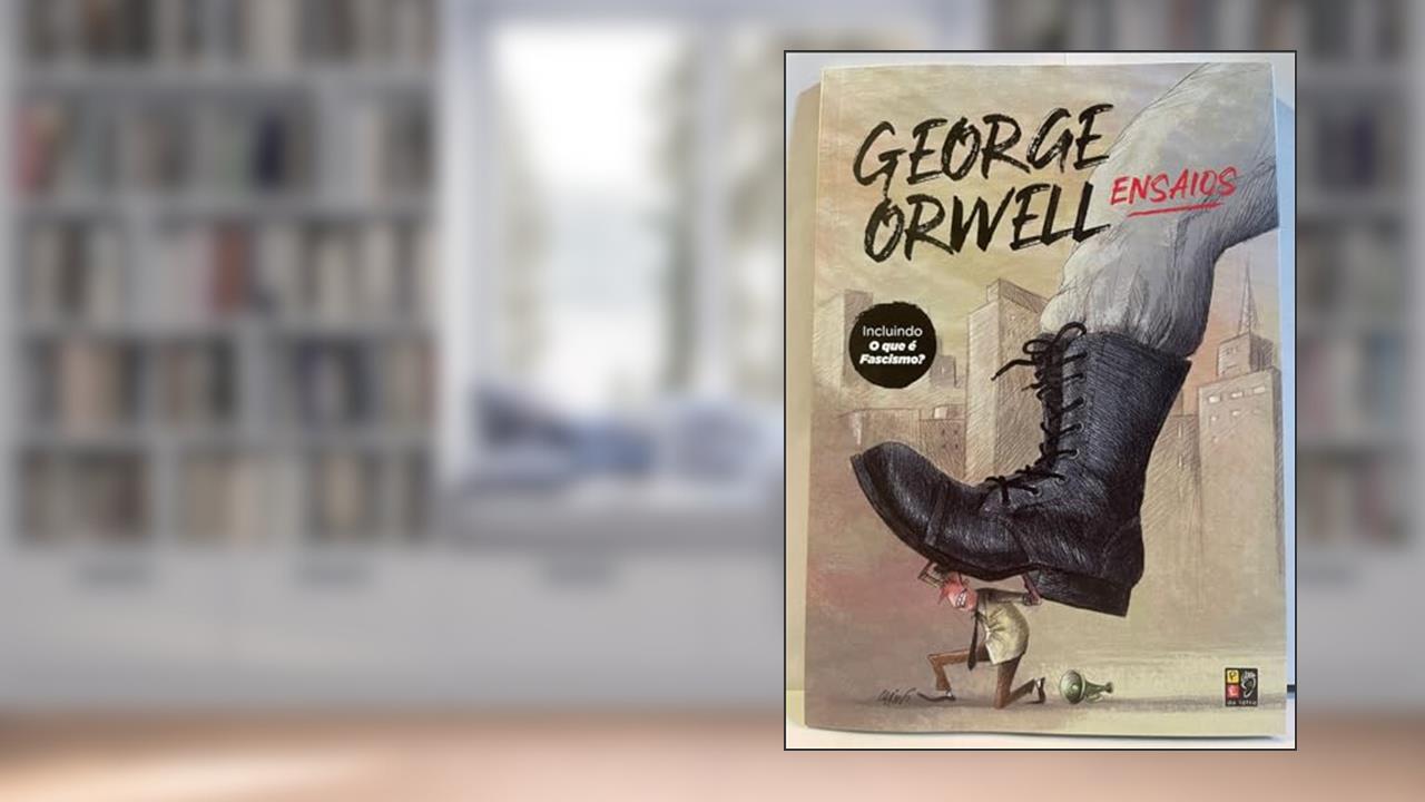 Capa de George Orwell - Ensaios, do autor George Orwell; Pé Da Letra