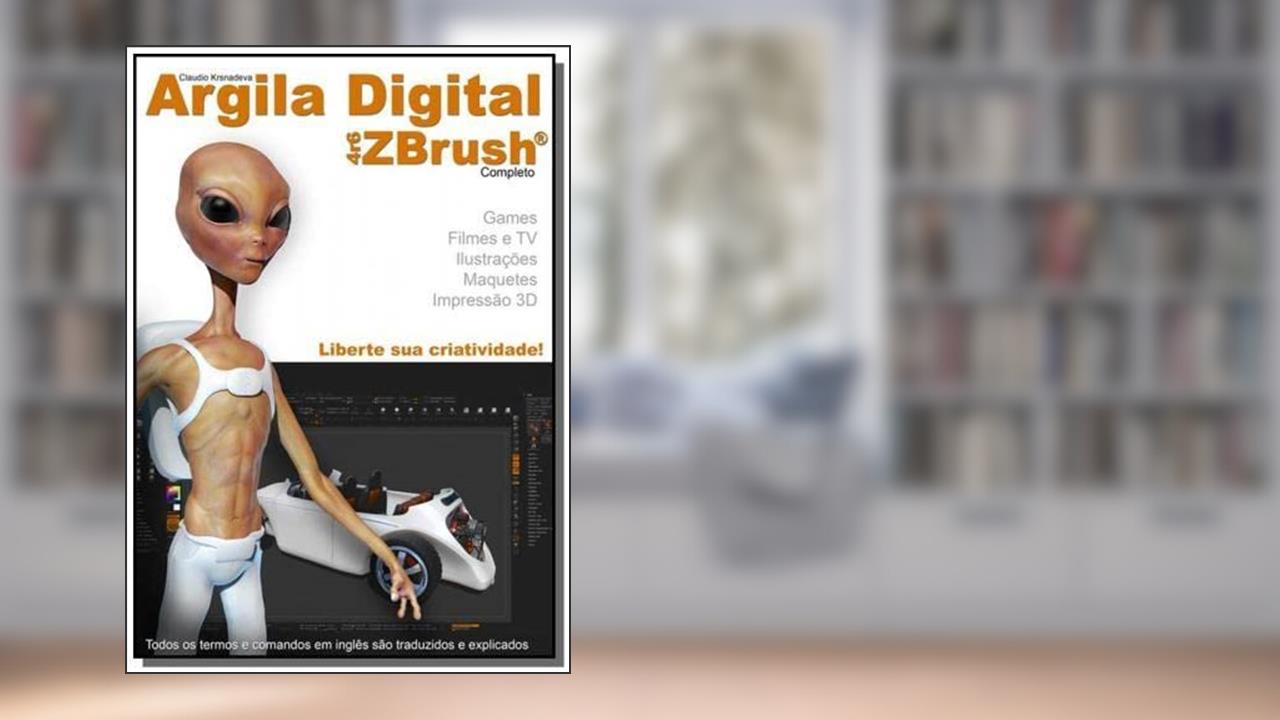 Capa de Argila Digital, do autor Claudio Krsnadeva