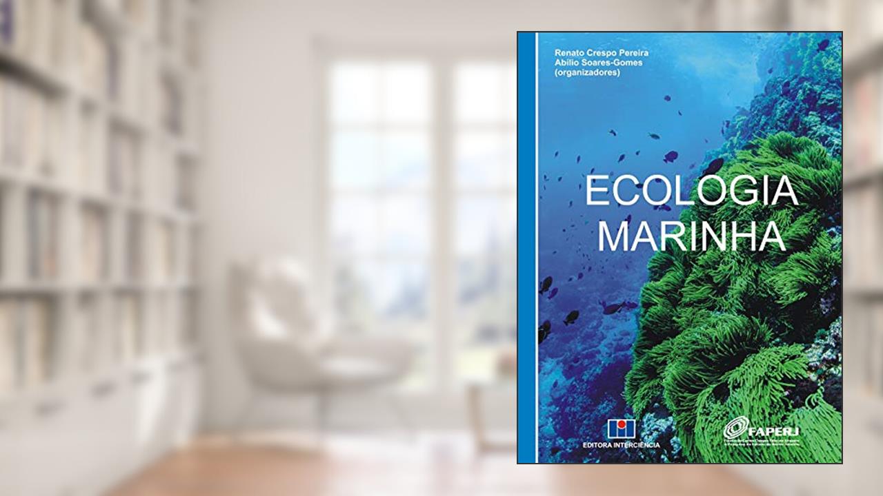 Capa de Ecologia Marinha, do autor FAPERJ