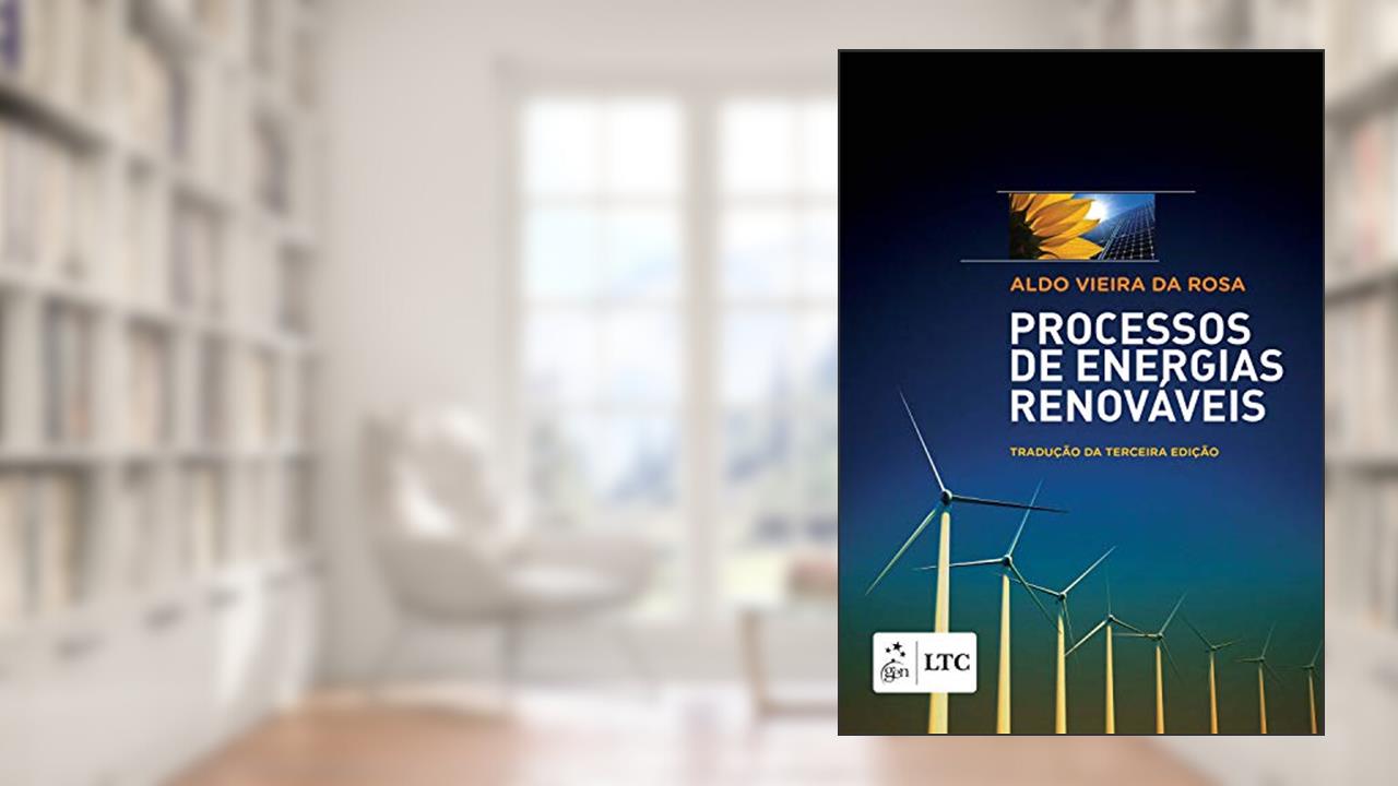 Capa de Processos de Energias Renováveis, do autor Aldo Aldo Rosa