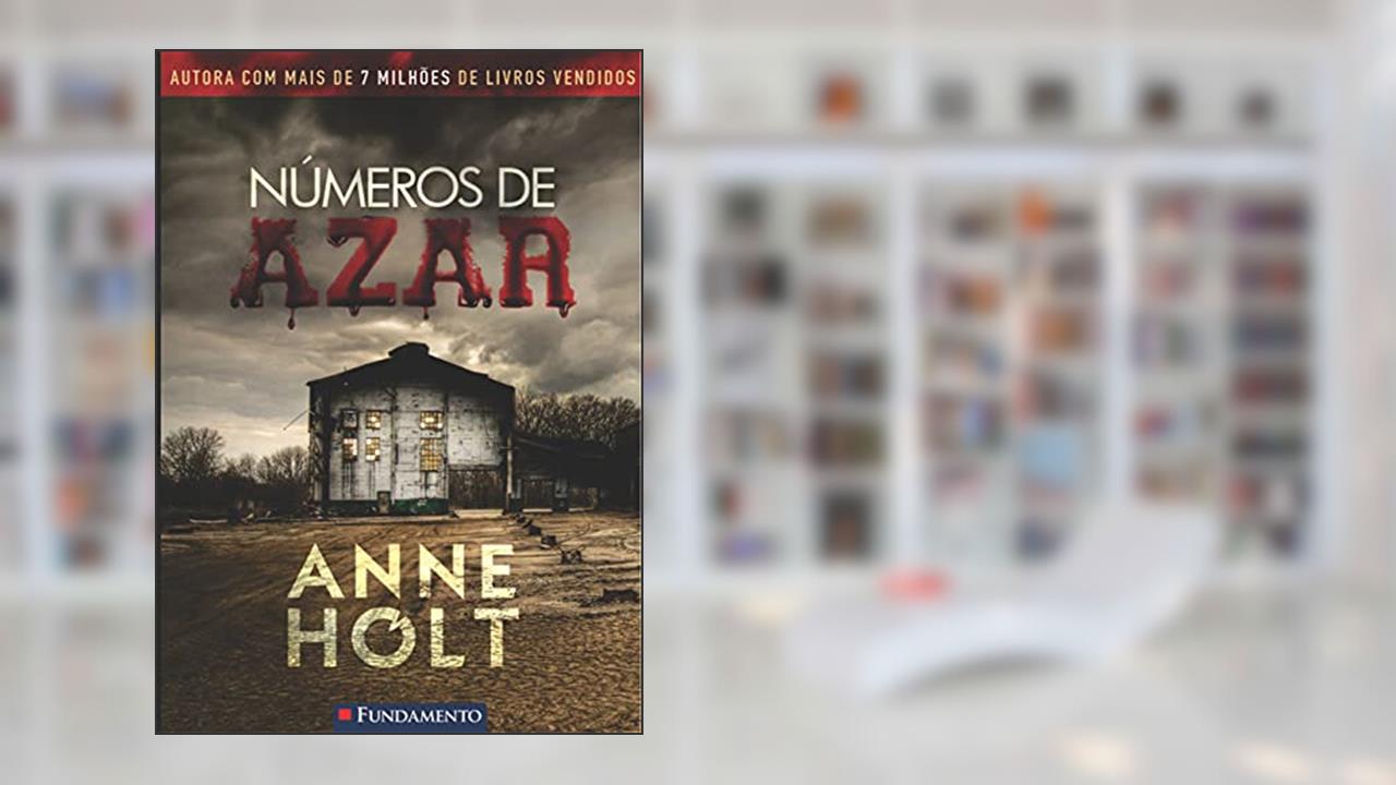 Capa de Números de Azar, do autor Anne Holt