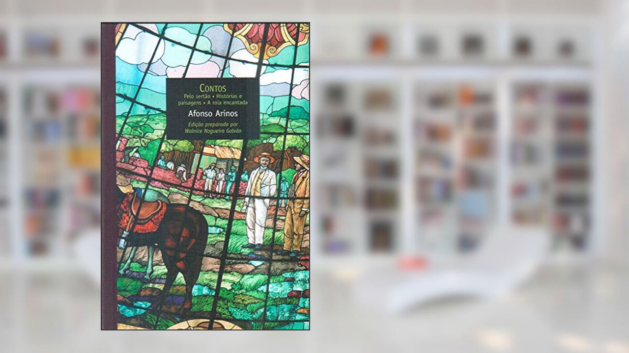 Capa de Contos: Pelo sertão, Histórias e paisagens, A rola encantada, do autor Afonso Arinos